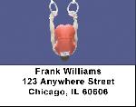 Gymnastics Address Labels