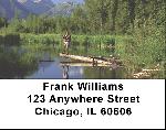 Scenic Fly Fishing Address Labels