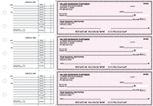Pink Safety Accounts Payable Business Checks