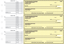Yellow Safety Accounts Payable Business Checks
