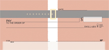 Santa's Belt Personal Checks