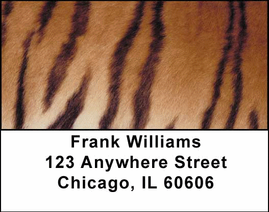 Animal Prints Address Labels