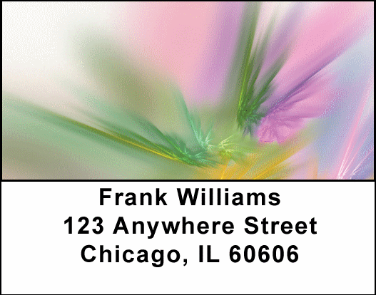 Pastel Petals Address Labels