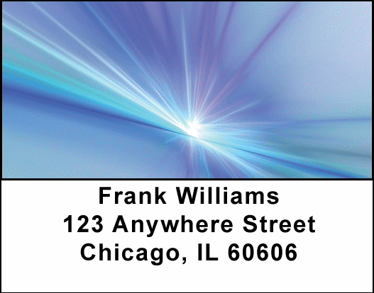 Spark of a Blue Flame Address Labels