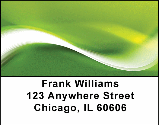 Sea of Green Address Labels