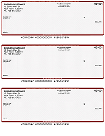Wall Street 3 to a Page Voucher Computer Checks
