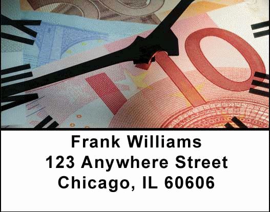 Time is Money Address Labels