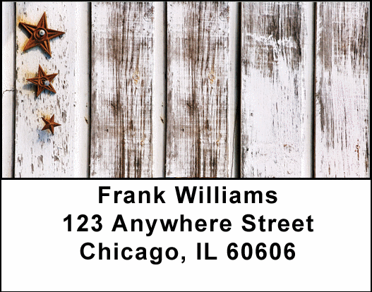 Coming Up Stars Address Labels