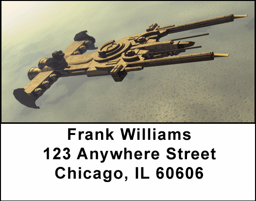 More Space Cruisers Address Labels