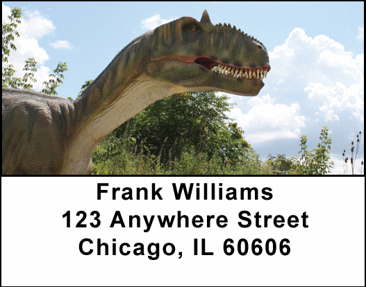 Dinosaurs Alive Address Labels