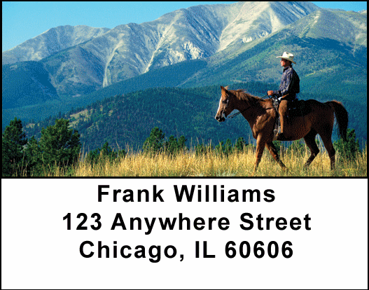 Cowboy Labels