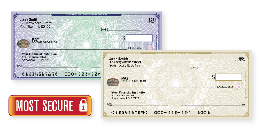 Hologram Personal Checks - Your Most Secure Option