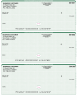 Green Safety High Security 3 Per Page Laser Checks Product Image