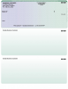 Blue Green Top Laser Checks Product Image