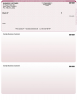 Burgundy Safety Top Laser Checks Product Image