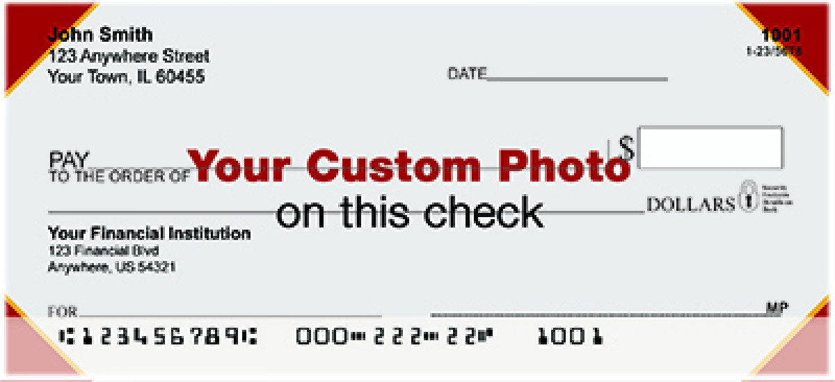Custom Photo Checks