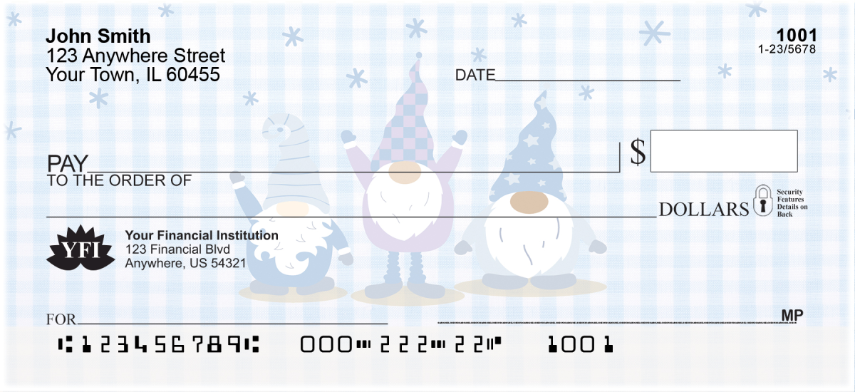 Gnome Sweet Gnome Checks