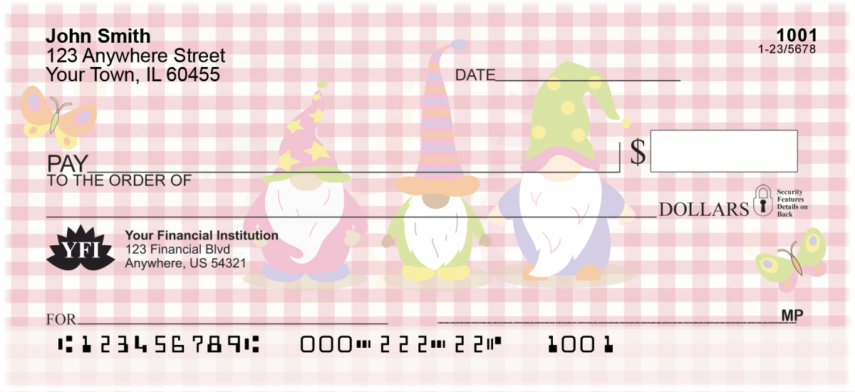 Gnome Sweet Gnome Checks