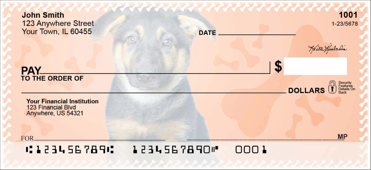 German Shepherd Pups Keith Kimberlin Personal Checks