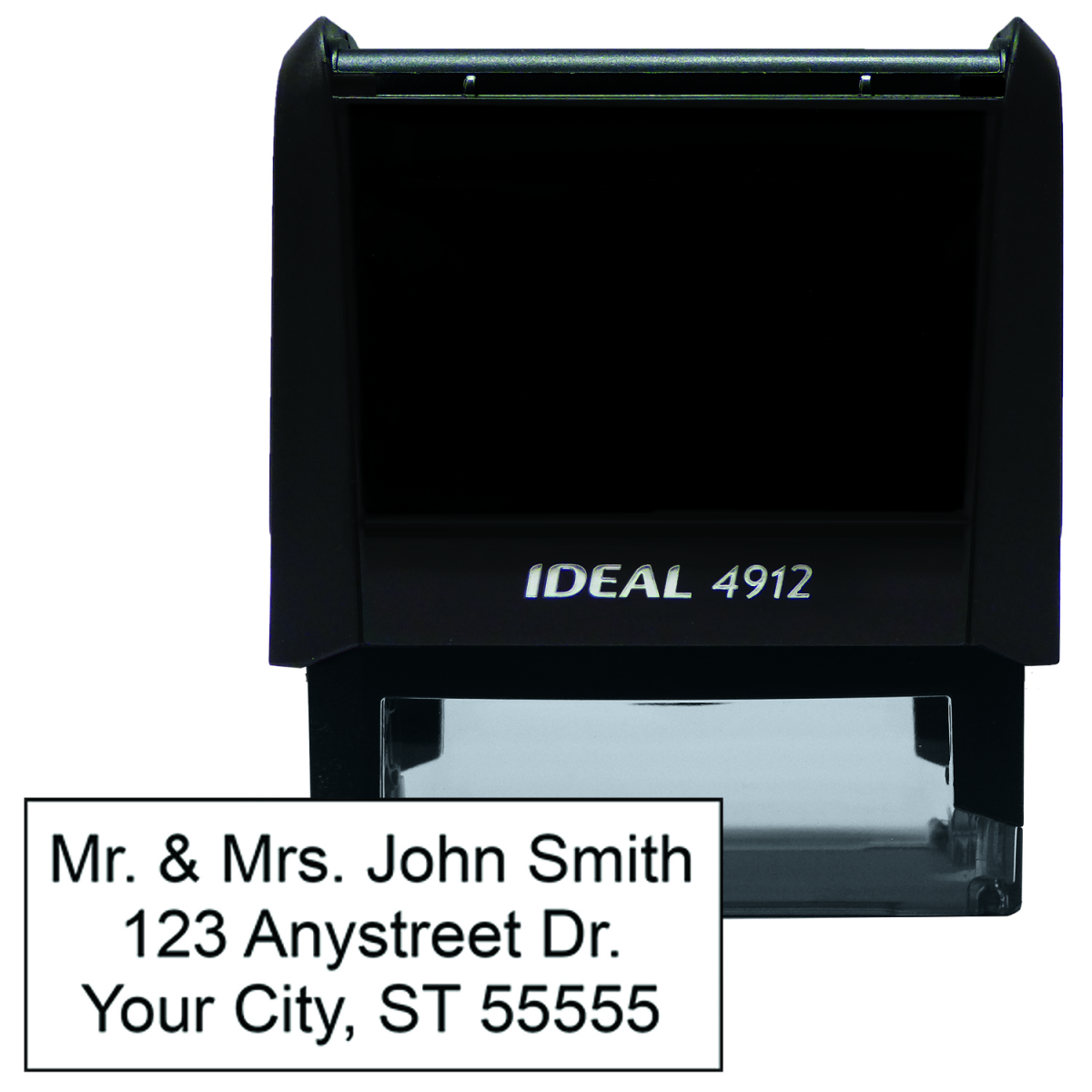 3 Line Address Stamp