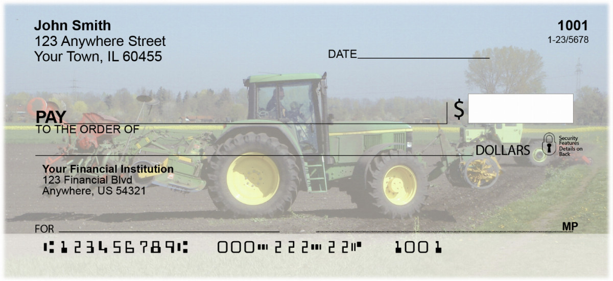 Big John Deere Tractor Checks