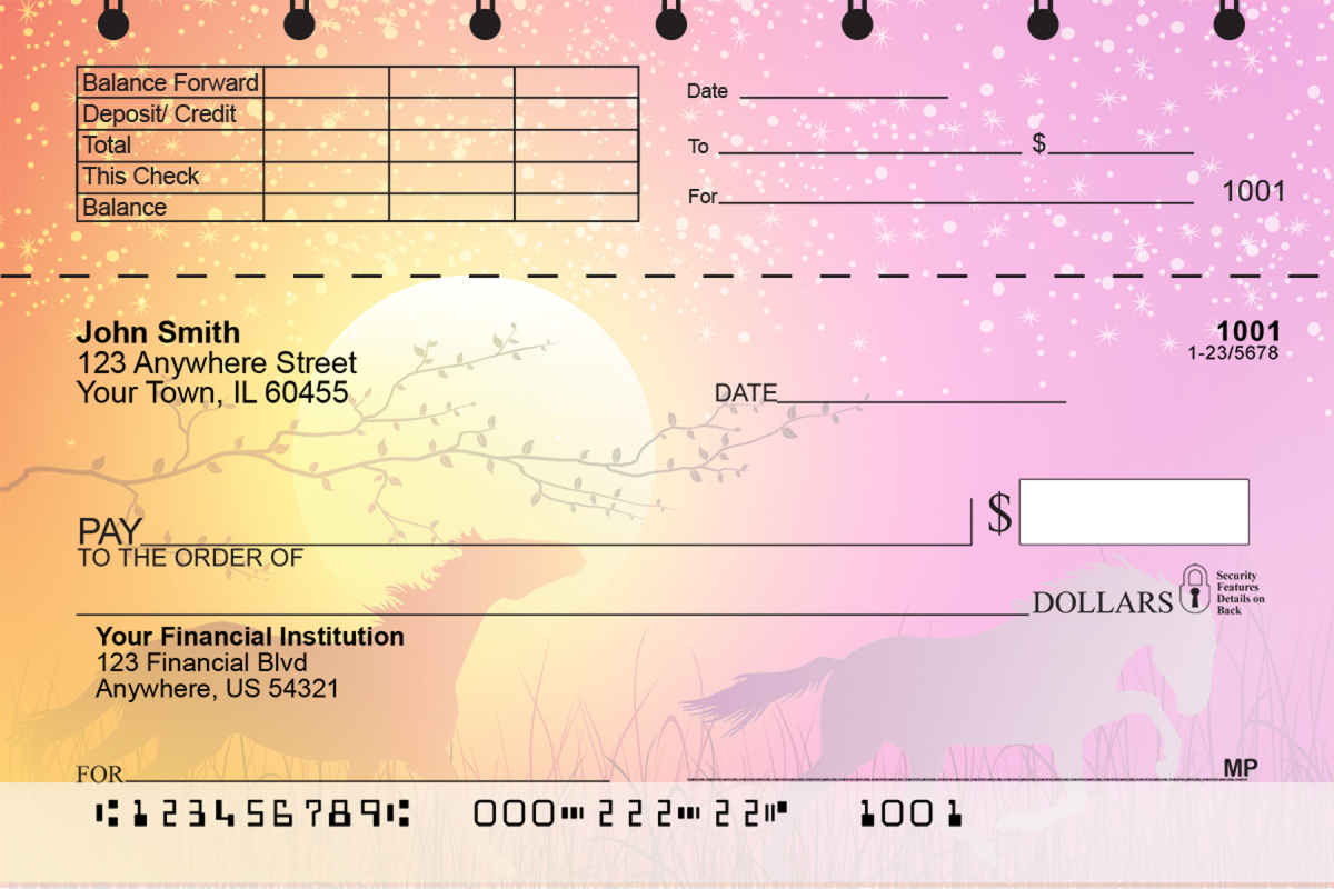 Twilight Stallions Top Stub Checks