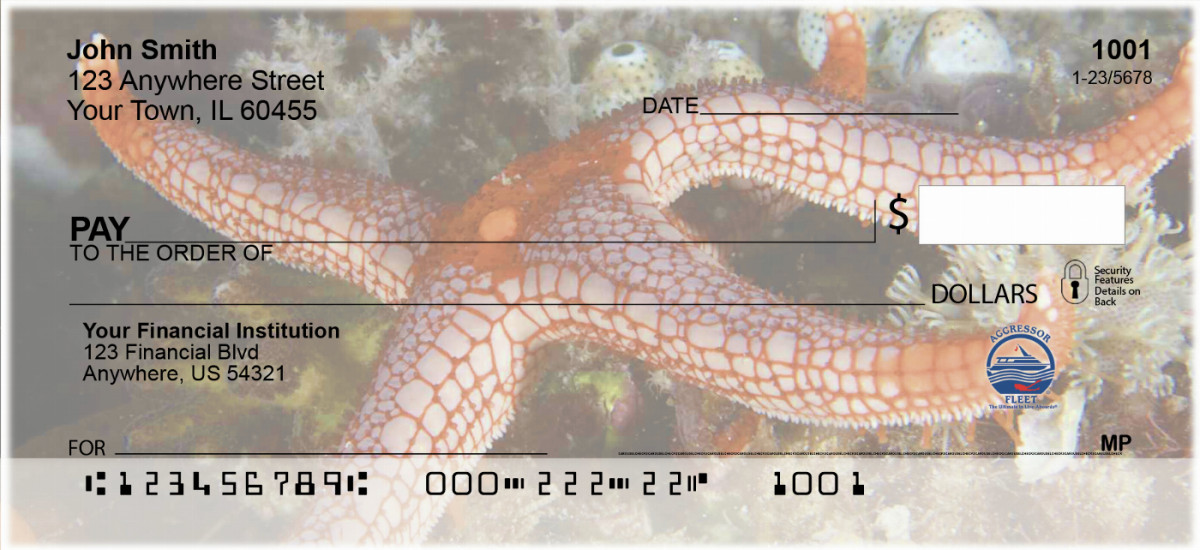 Sea Stars by Aggressor Fleet Personal Checks