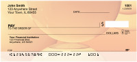 Colorful Gold Lights Personal Checks | ABS-69