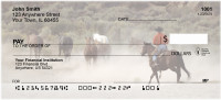 Wild Horse Roundup Personal Checks | ANI-81
