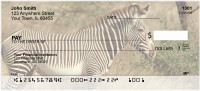 Zebra In Wild Personal Checks | ANJ-92