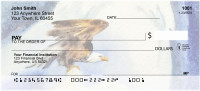 American Eagle In Watercolor Personal Checks | ANK-06