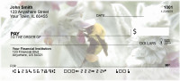 Bees On Flowers Personal Checks | ANK-18