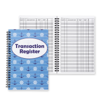 Side Bound Spiral Nautical Check Register | BPCRP-07