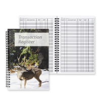 Side Bound Spiral Bucks Check Register | BPCRP-11