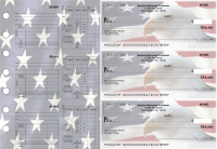 American Flag Multipurpose Invoice Payroll Designer Business Checks