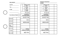 Chinese Cuisine Payroll Designer Business Checks  | BU3-CDS04-PAY