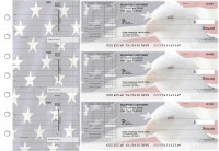 American Flag Itemized Invoice Business Checks