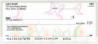 Watercolor Butterflies Personal Checks | CCS-72