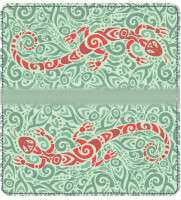 Swirl Art Leather Cover | CDP-ANI010