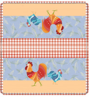 Country Rooster Leather Cover | CDP-ANI013