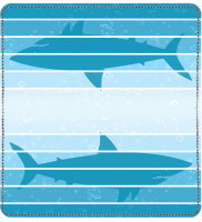 Silhouette Sharks Leather Cover | CDP-ANI025