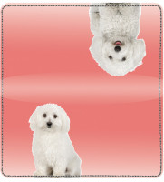 Adorable Bichons Leather Cover | CDP-DOG31