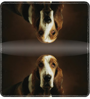 Basset Hound Leather Cover | CDP-DOG71
