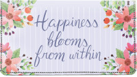 Happiness Blooms From Within Leather Cover | CDP-FLO010
