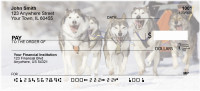 Sled Dogs Personal Checks | DOG-43