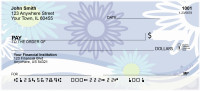 Sweeping Daisies Personal Checks | FLO-87