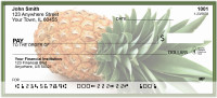 Golden Tropical Pineapple Personal Checks | FOD-40