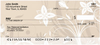 Filigree Flowers Personal Checks | GEP-05