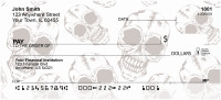 Skull Patterns Personal Checks | GEP-59