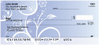 Floral Silhouette Personal Checks | GEP-62